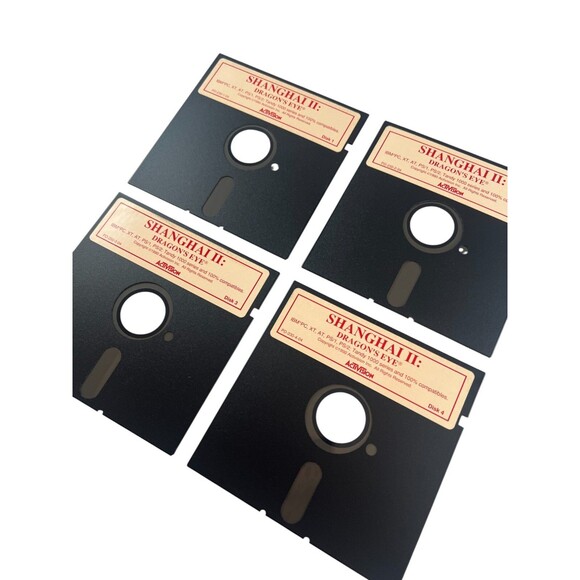 IBM PC Big Box - Shanghai II - Dragon's Eye (Activision) 1990 RARE Tandy - Picture 14 of 16